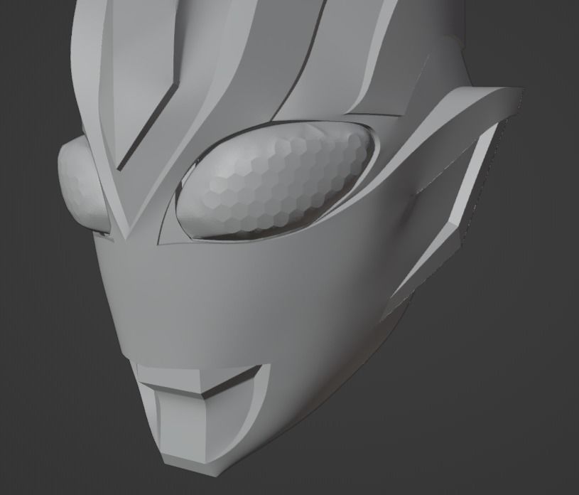 Ultraman Trigger Glitter Eternity 3D printable helmet 3D print model_17