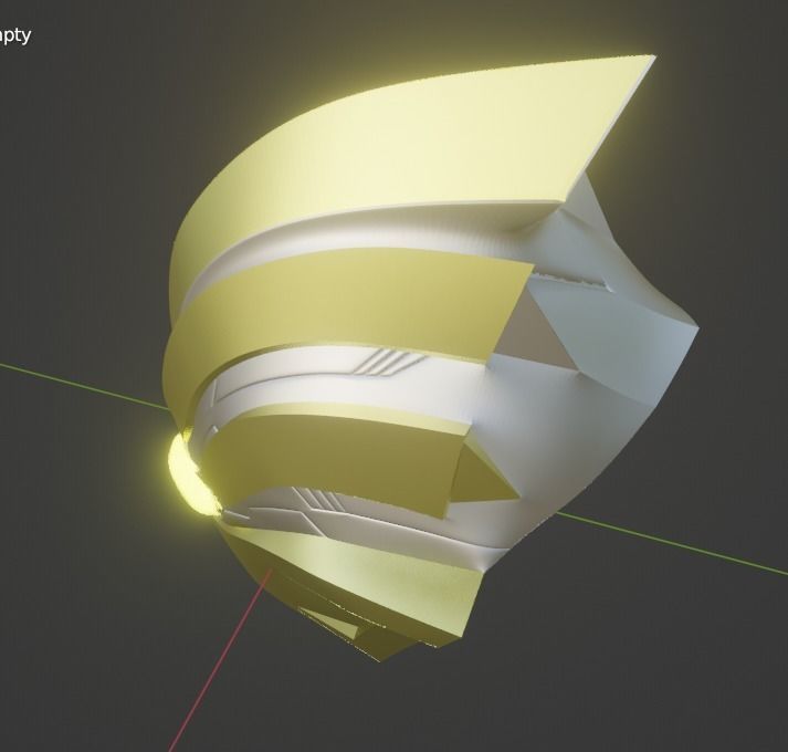 Ultraman Trigger Glitter Eternity 3D printable helmet 3D print model_3