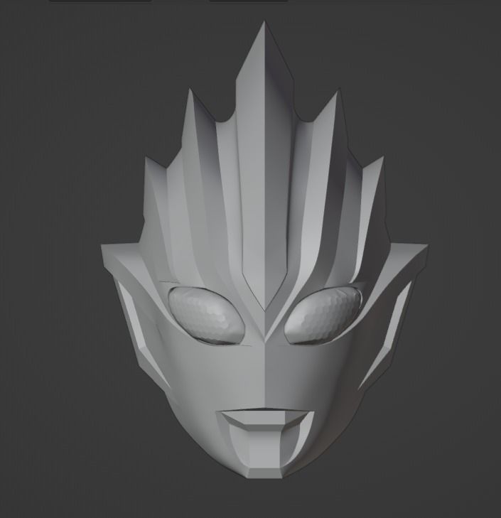 Ultraman Trigger Glitter Eternity 3D printable helmet 3D print model_14
