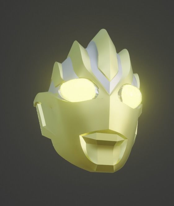 Ultraman Trigger Glitter Eternity 3D printable helmet 3D print model_10