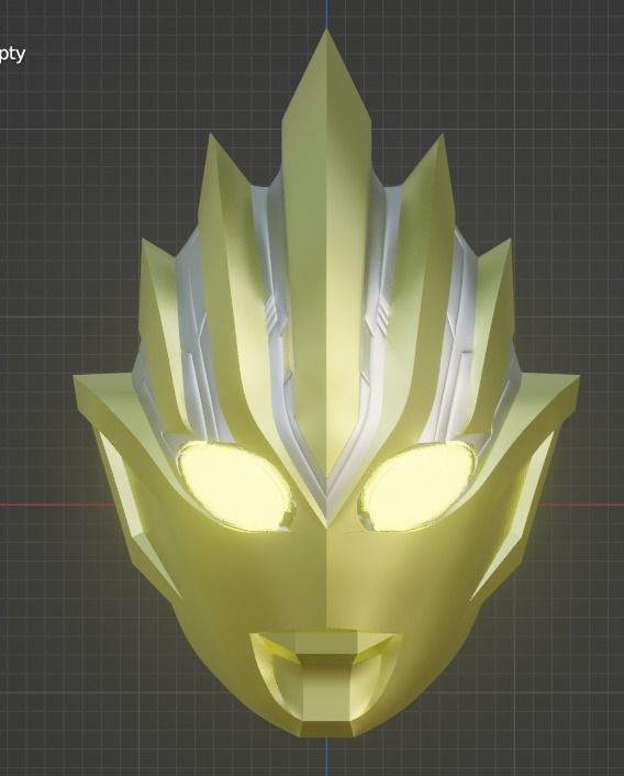 Ultraman Trigger Glitter Eternity 3D printable helmet 3D print model_1