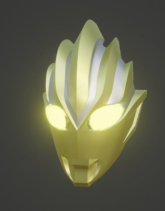 Ultraman Trigger Glitter Eternity 3D printable helmet 3D print model_8