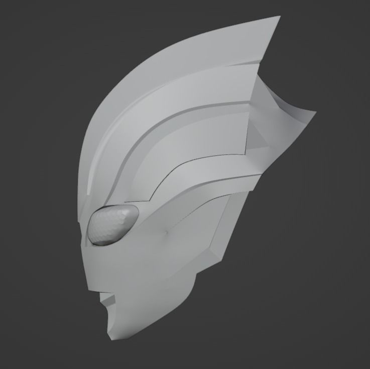 Ultraman Trigger Glitter Eternity 3D printable helmet 3D print model_15