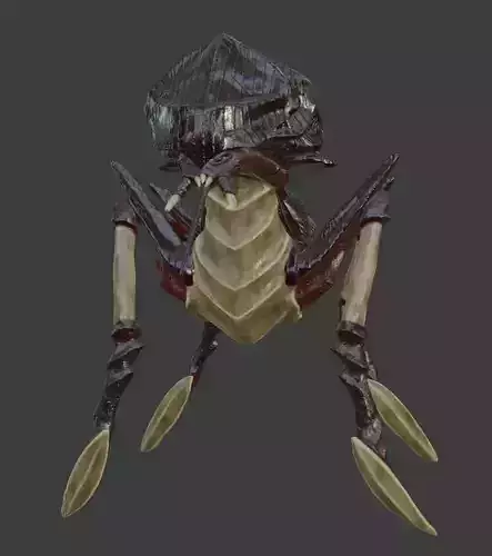 Creature bug with long legs