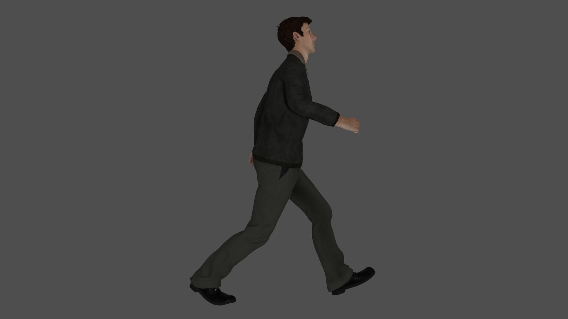 Rigged Male Character 31 3D model_20