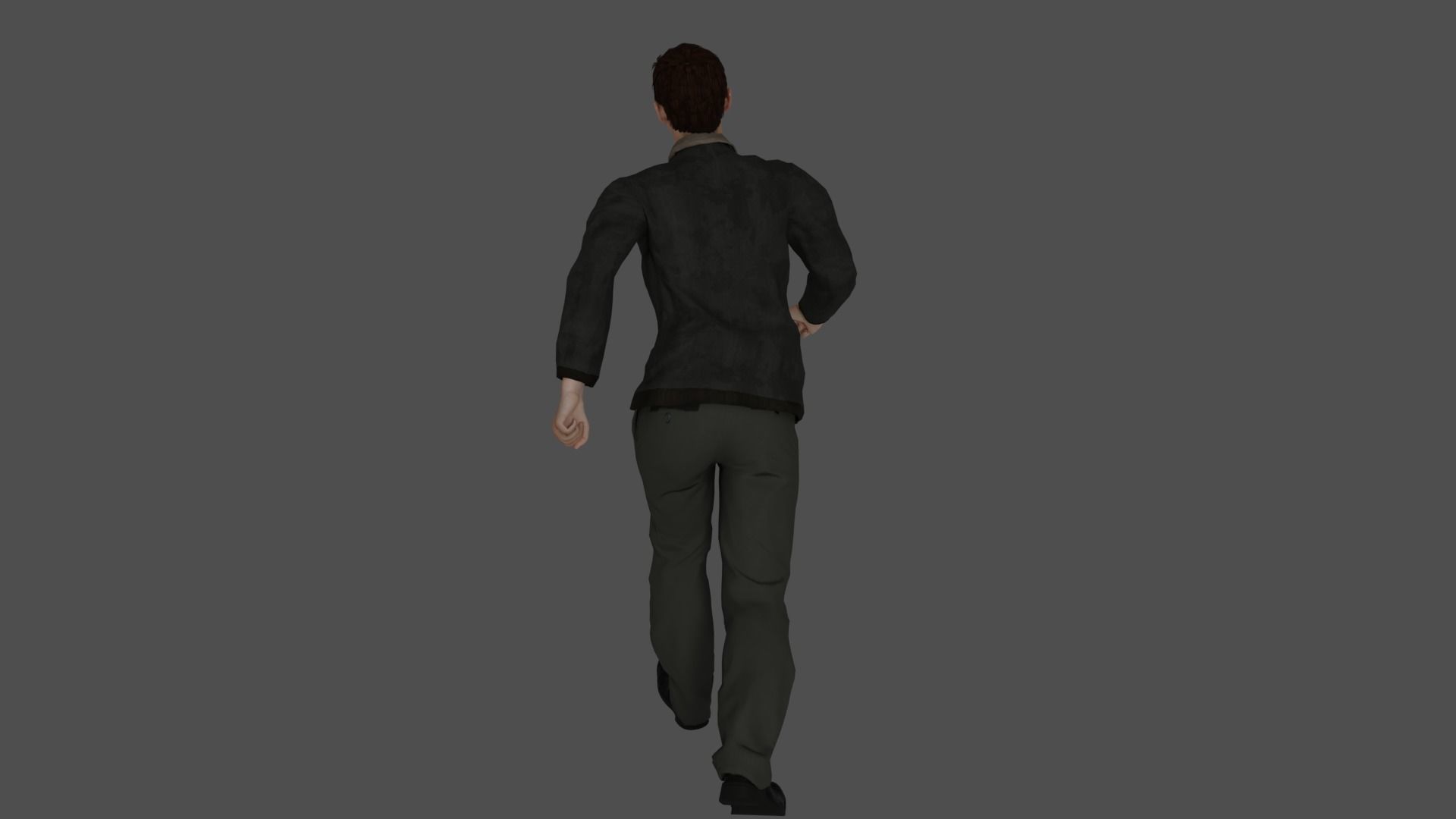 Rigged Male Character 31 3D model_21