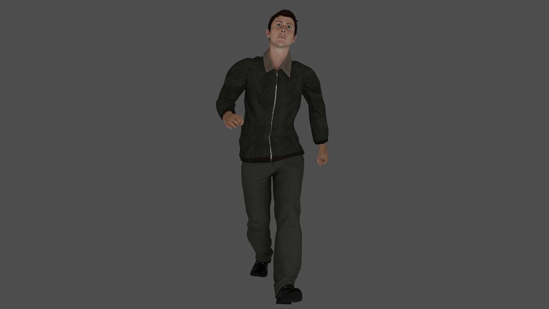 Rigged Male Character 31 3D model_19