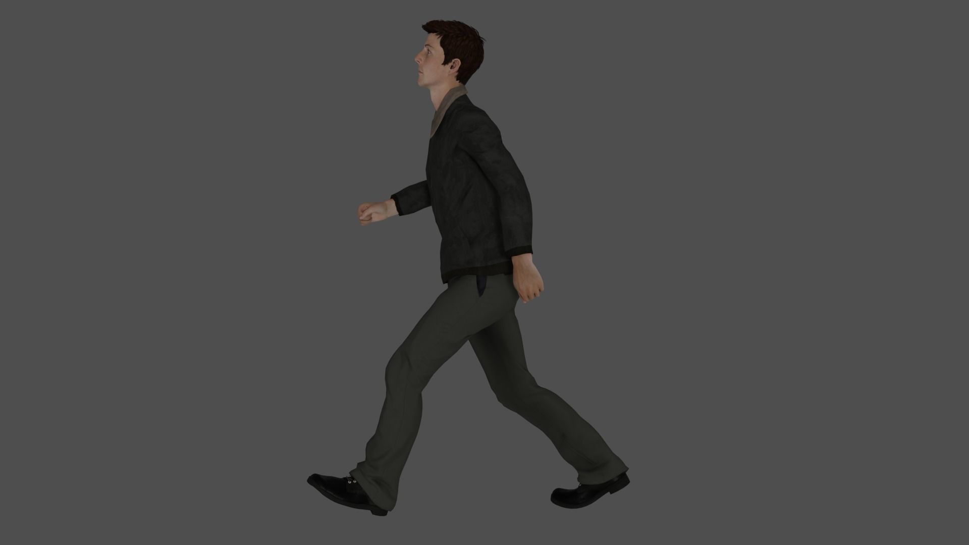 Rigged Male Character 31 3D model_22