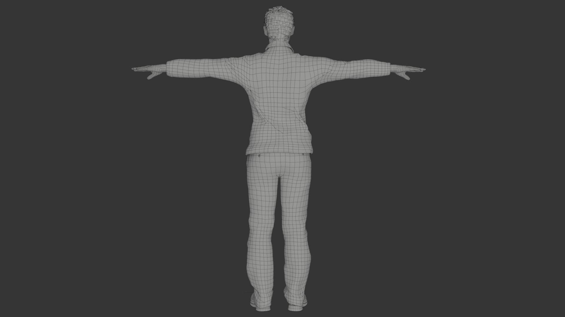 Rigged Male Character 31 3D model_25
