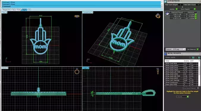 Mom Pendant Version4