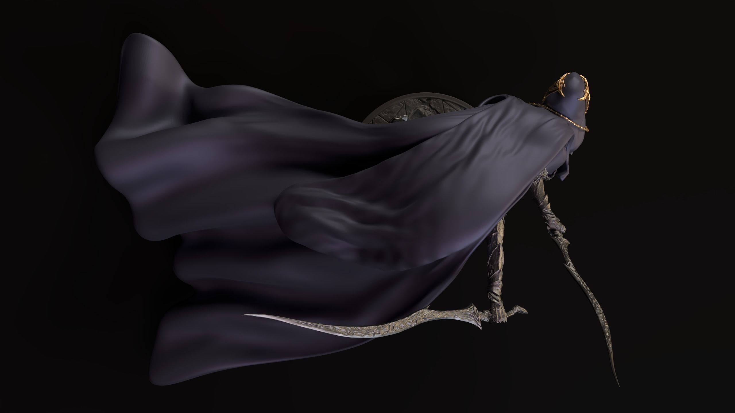 Dancer of boreal valley Model 3D print model_6