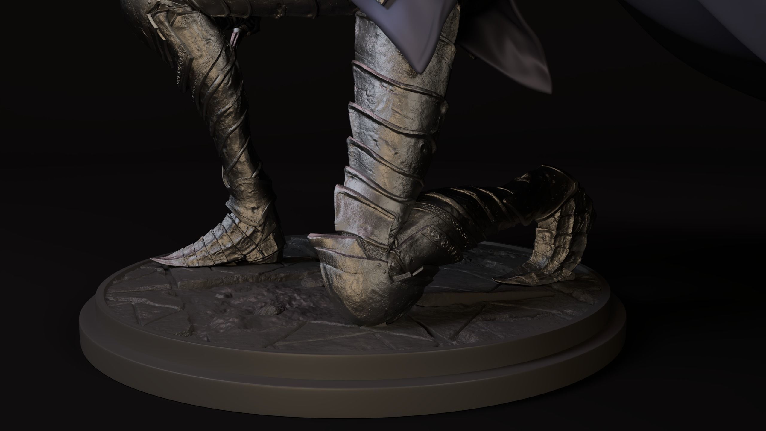 Dancer of boreal valley Model 3D print model_9