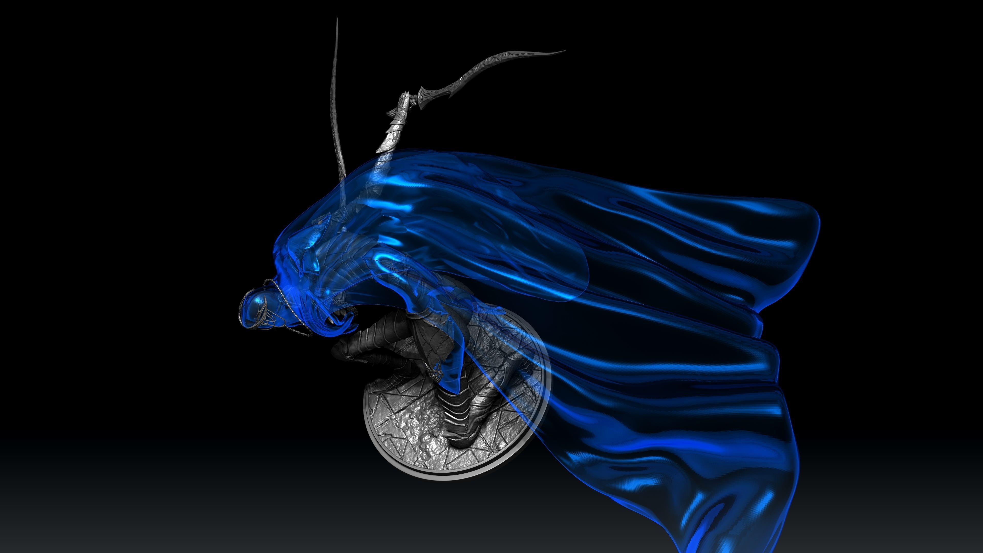 Dancer of boreal valley Model 3D print model_14