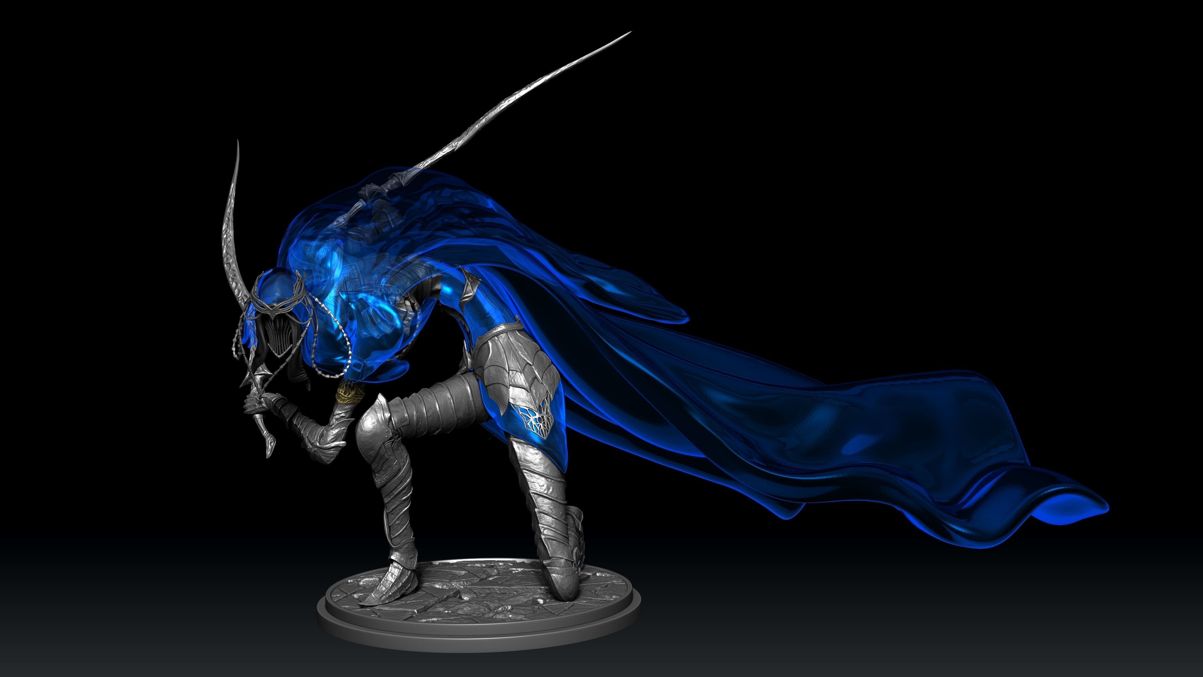 Dancer of boreal valley Model 3D print model_12