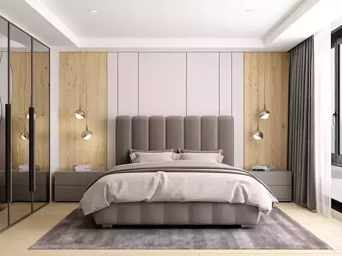 Modern Bedroom 02