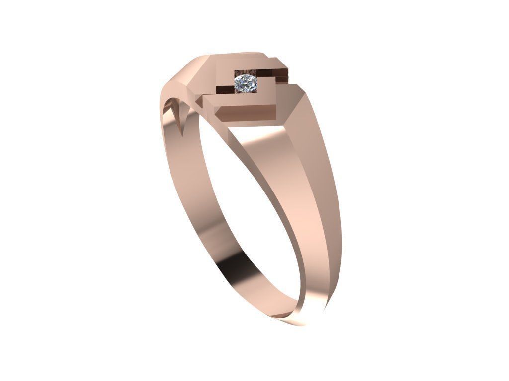 Baby Ring 3D print model_1