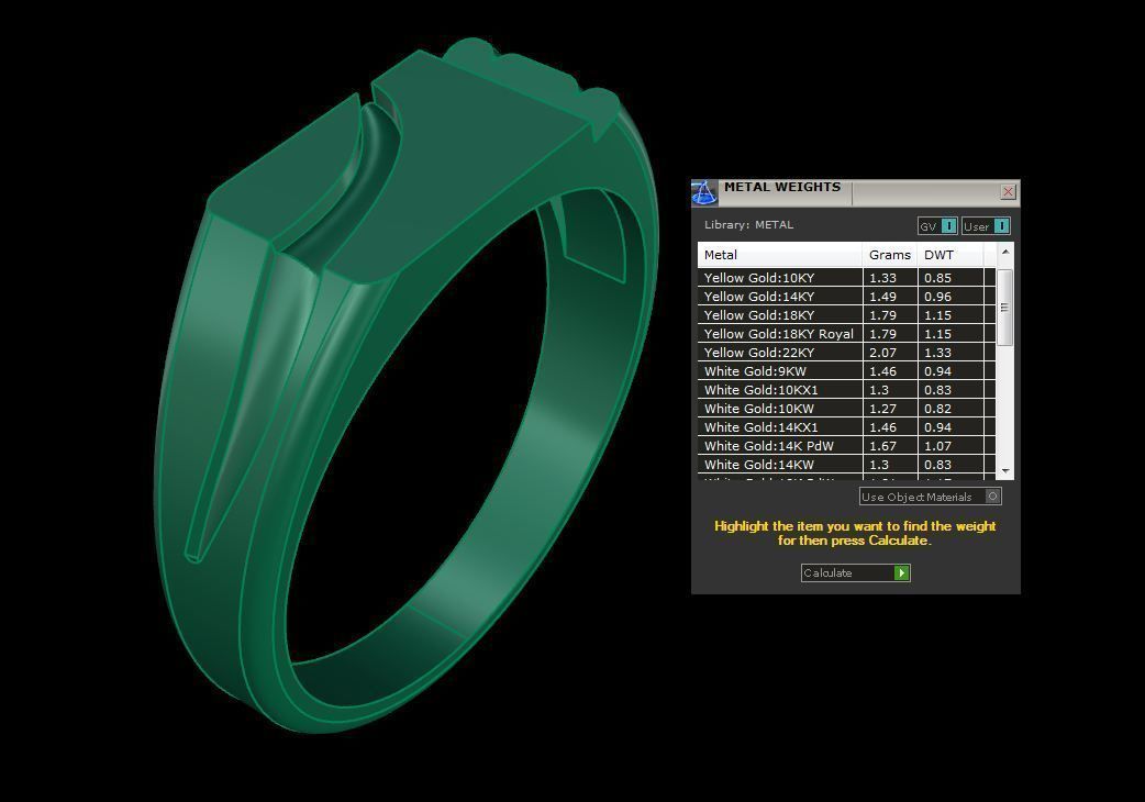 Baby Rings 3D print model_6