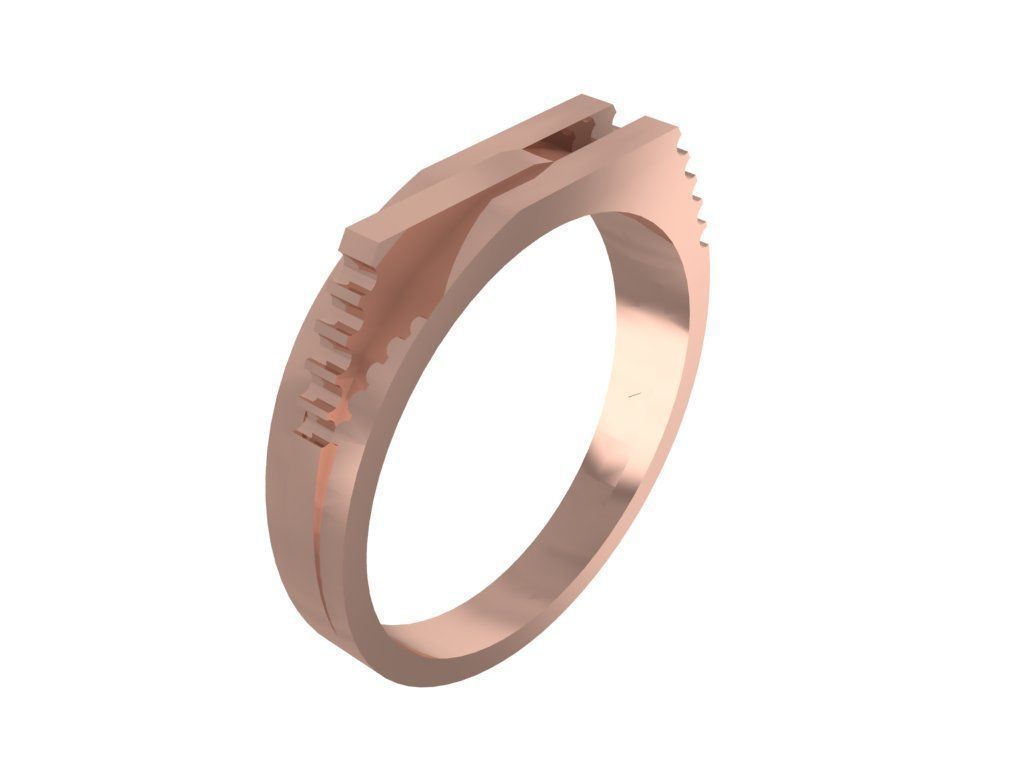 Baby Ring 3D print model_1