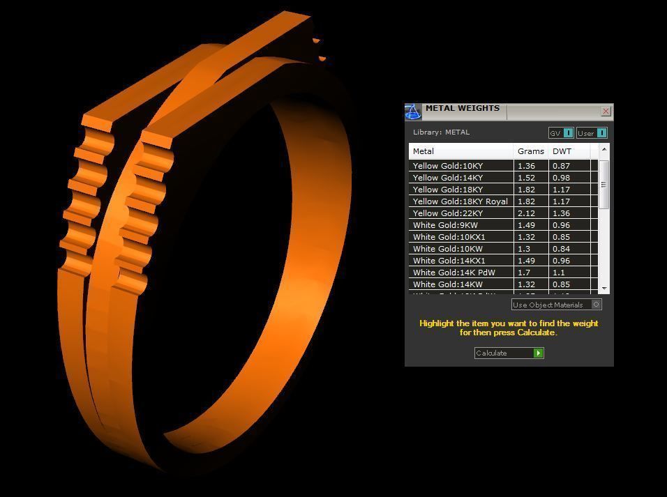 Baby Ring 3D print model_6