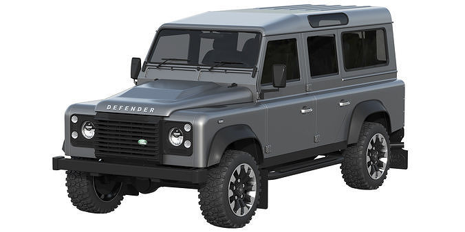 Land Rover Defender Works V8 4-door 2018 3D model