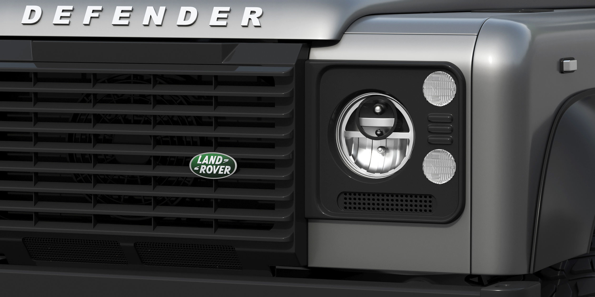 Land Rover Defender Works V8 4-door 2018 3D model_12