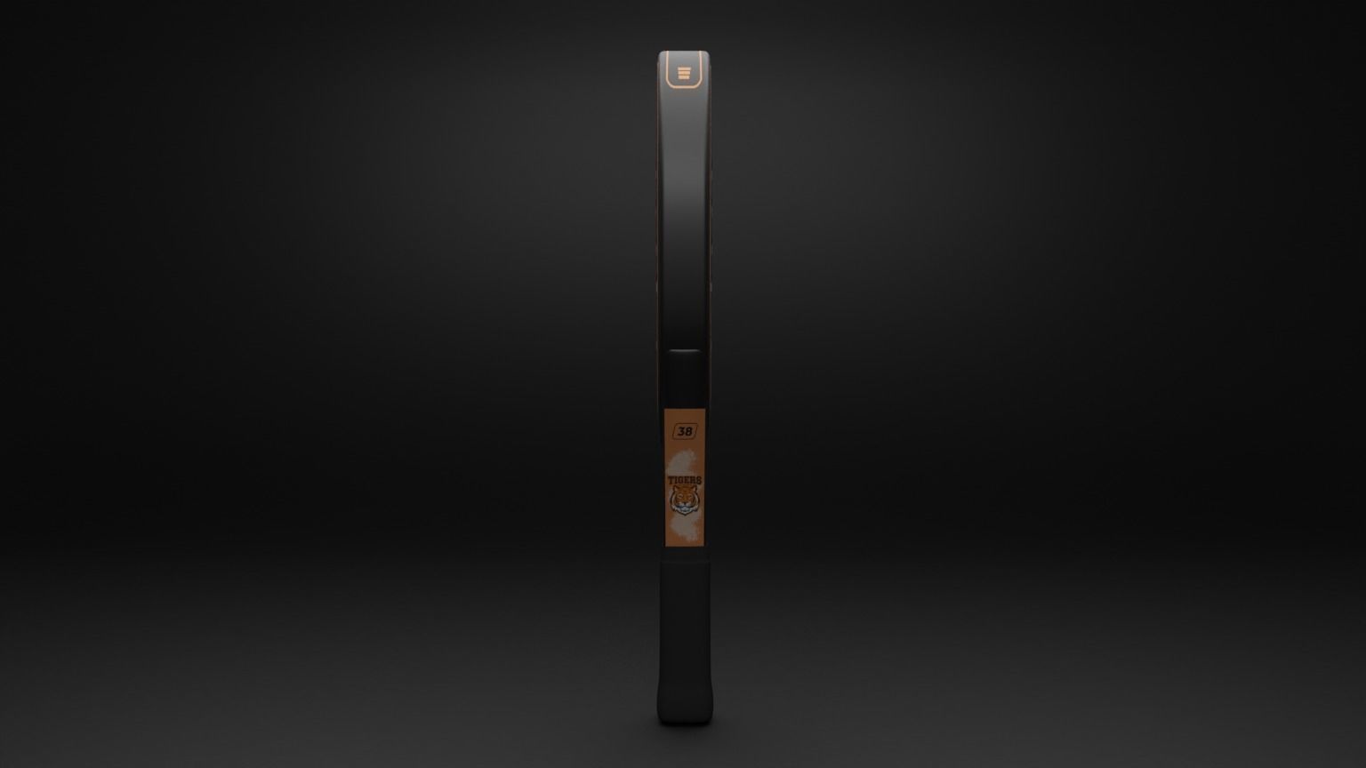 Paddle racket 3D model_3