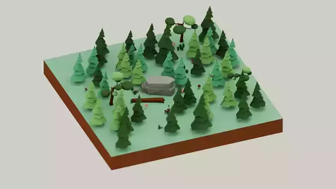 nature asset 3D model