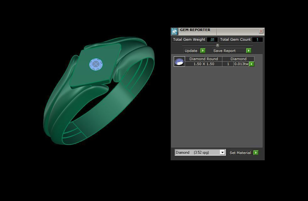 Baby Rings 3D print model_3