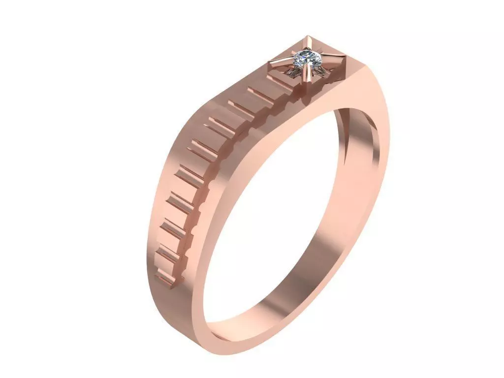 Baby Ring 3D print model_0