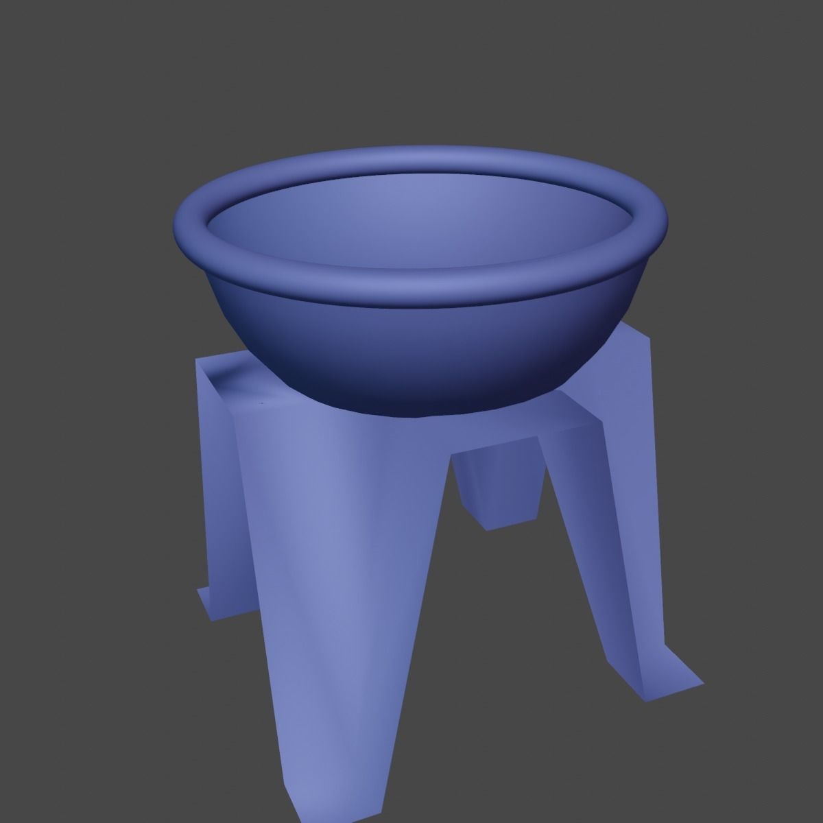 Table Tokari 3d model Low-poly 3D model_2