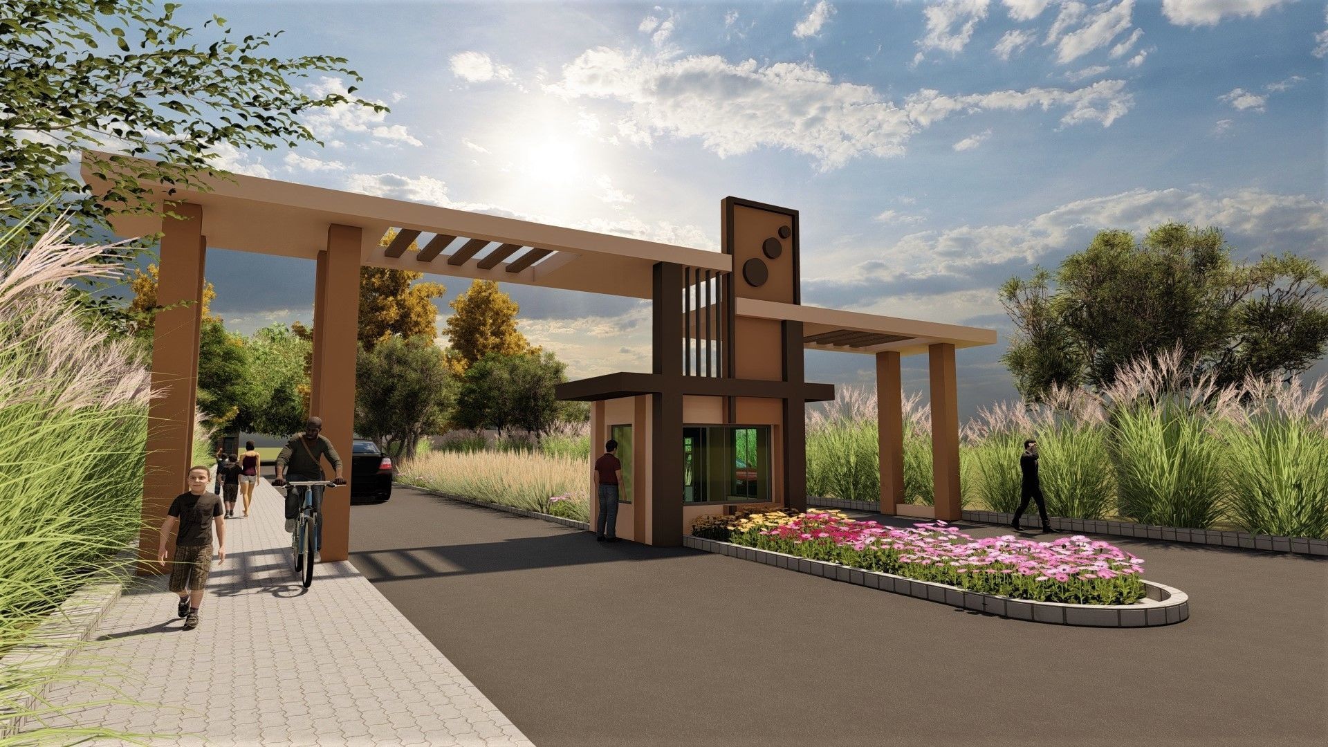 Gateway Design  3D model_1