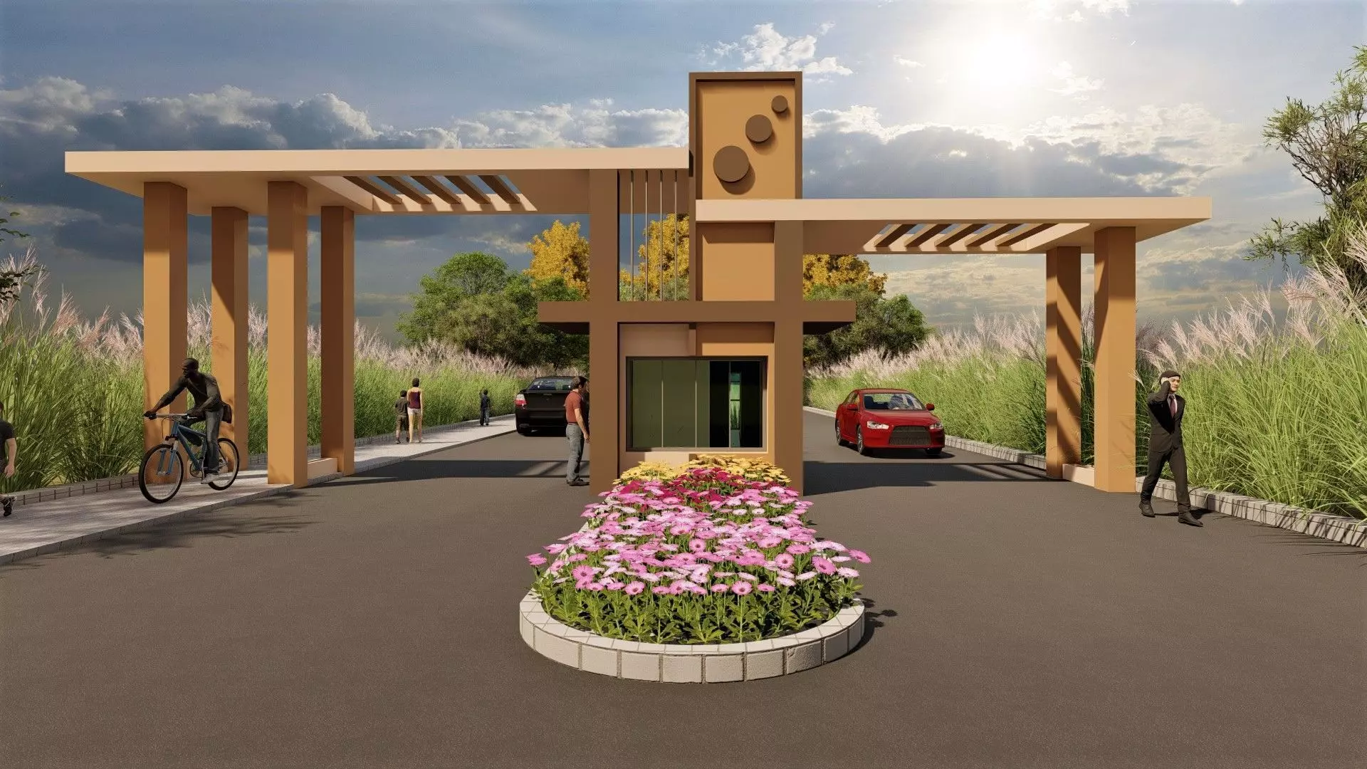 Gateway Design  3D model_0