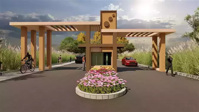 Gateway Design  3D model