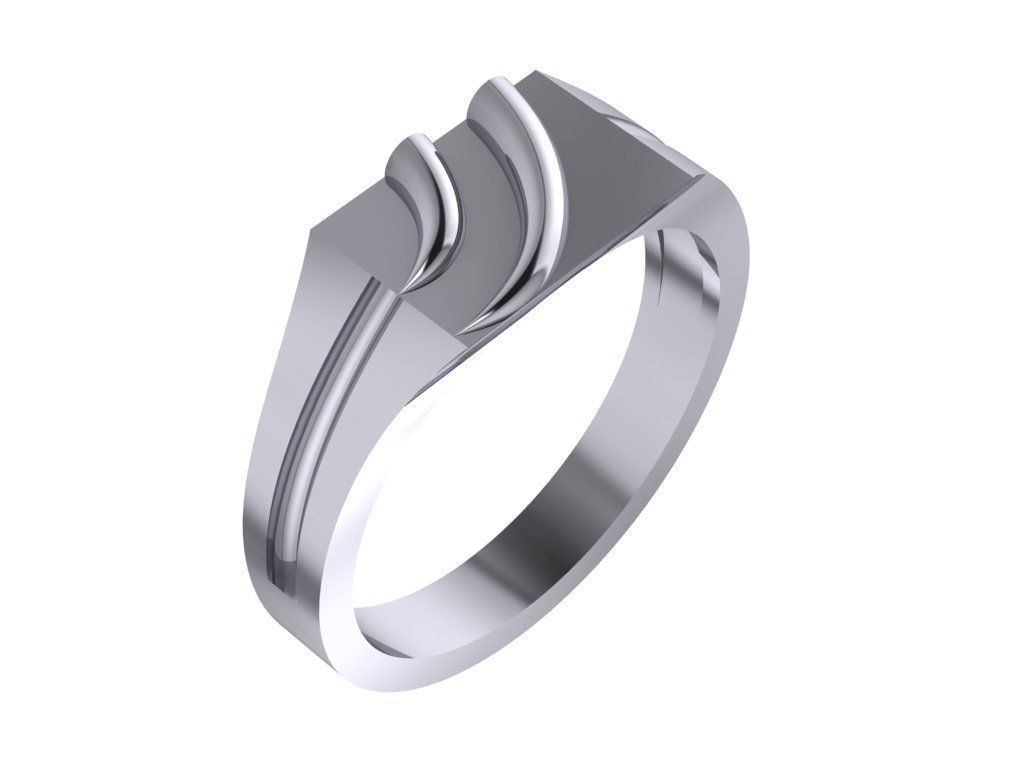 Baby ring 3D print model_2
