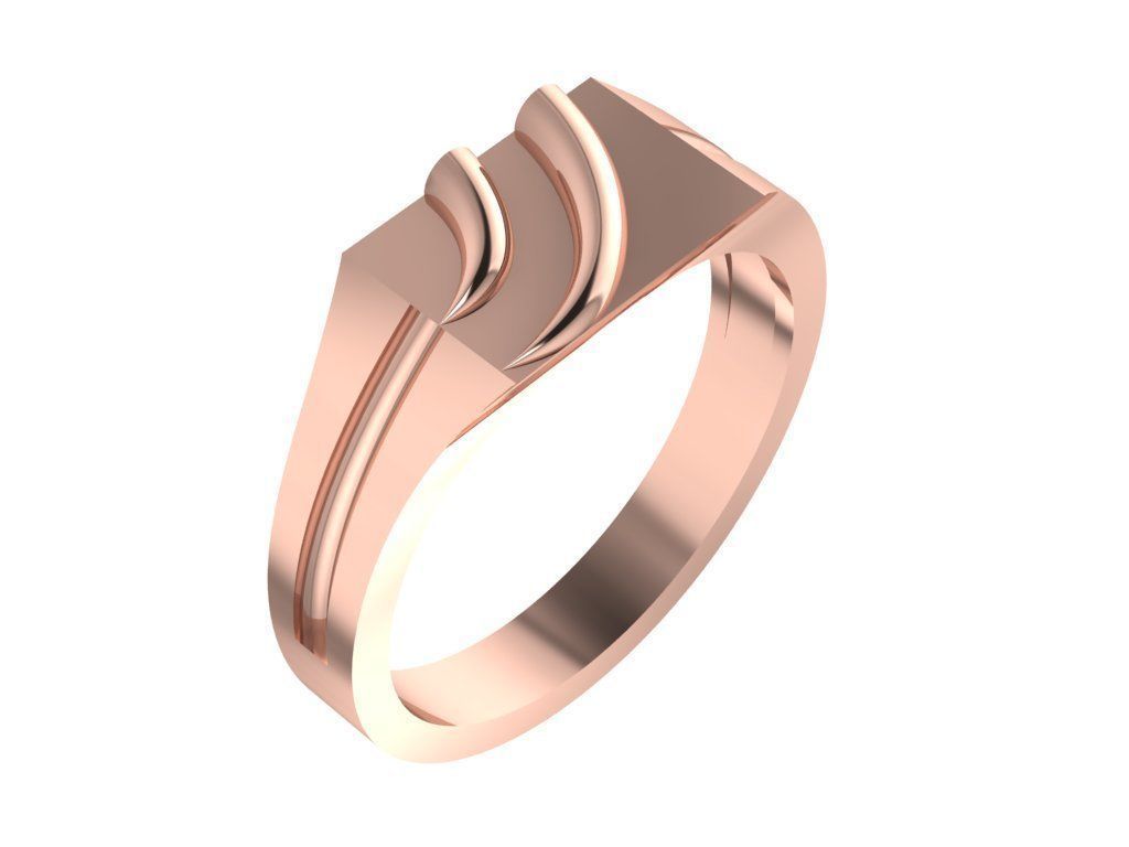 Baby ring 3D print model_1