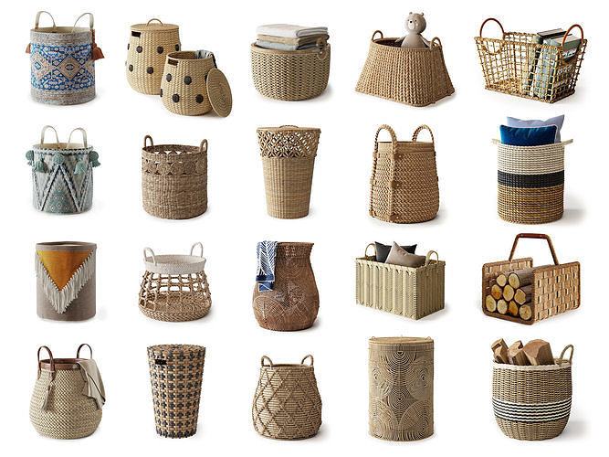Baskets Big Collection 02 