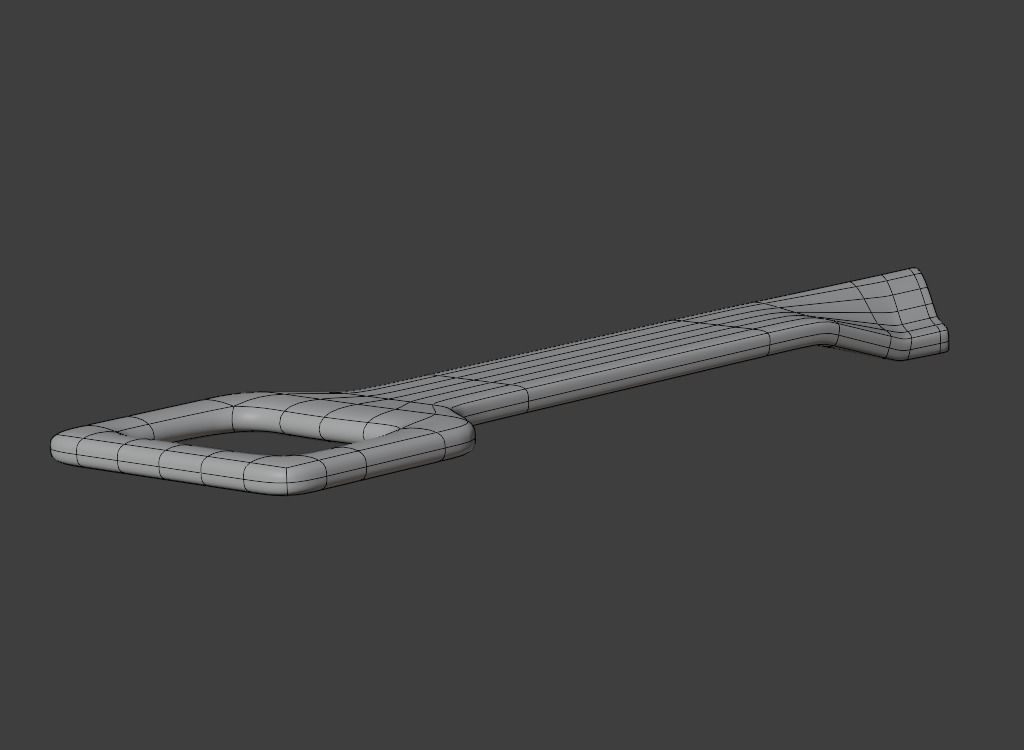 Bottle Opener Free low-poly 3D model_3