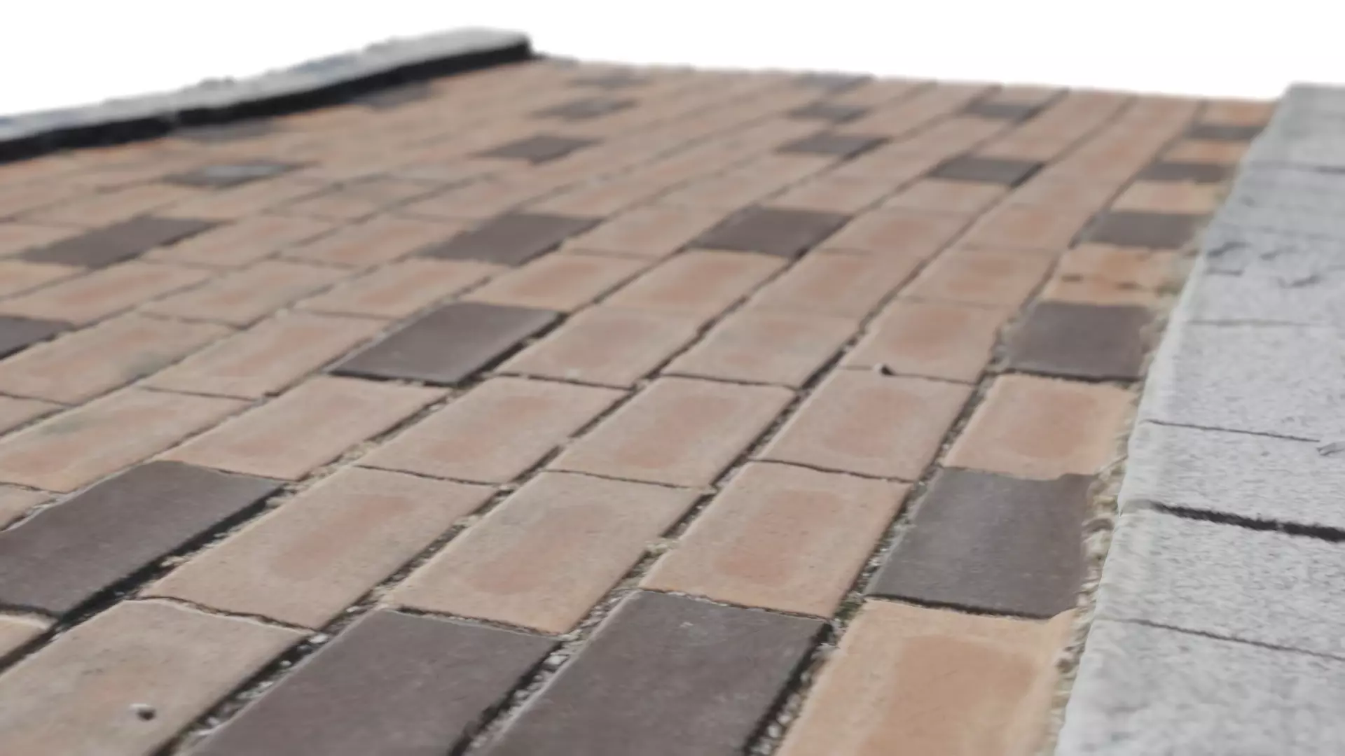Sidewalk block 3D model