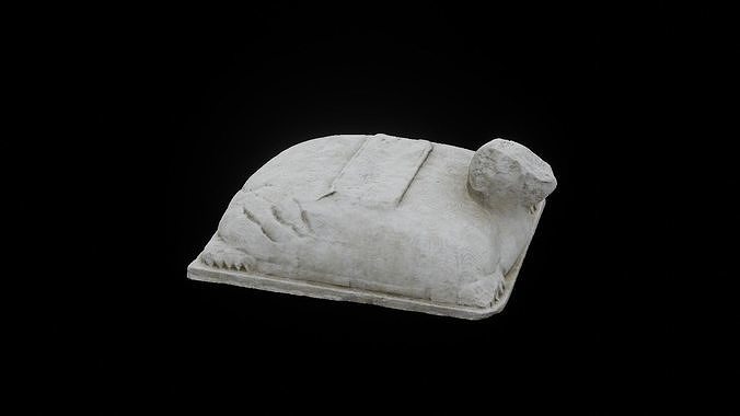 Tortoise statue of turtle 3D model