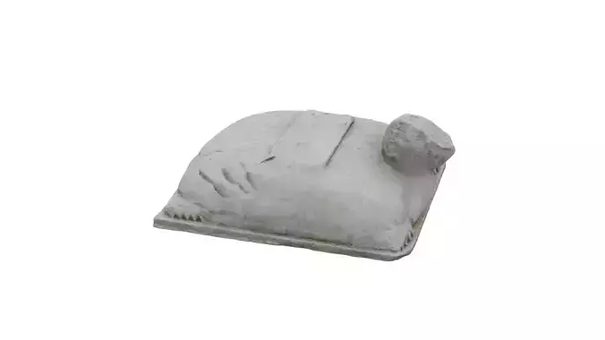 Tortoise statue of turtle 3D model