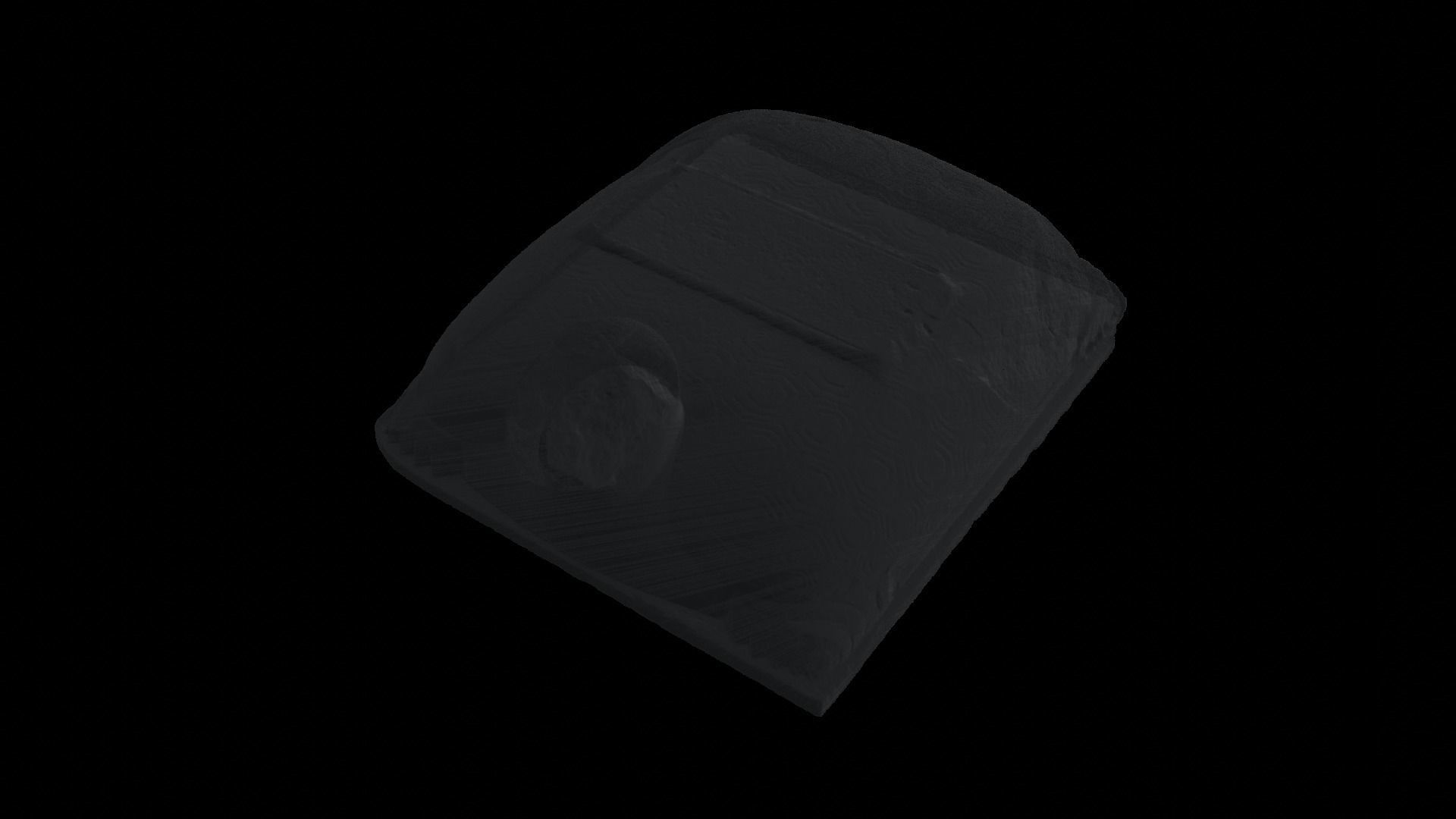 Tortoise statue of turtle 3D model_7