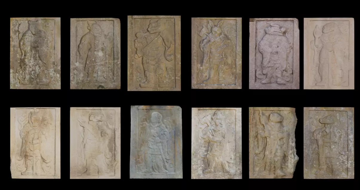 Korean Traditional 12 Zodiac sign 3D model