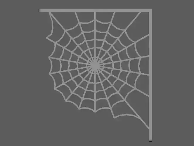 spider web shelf support