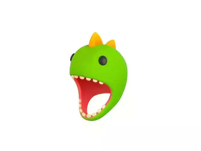 Prop034 Dinosaur Hat 3D model