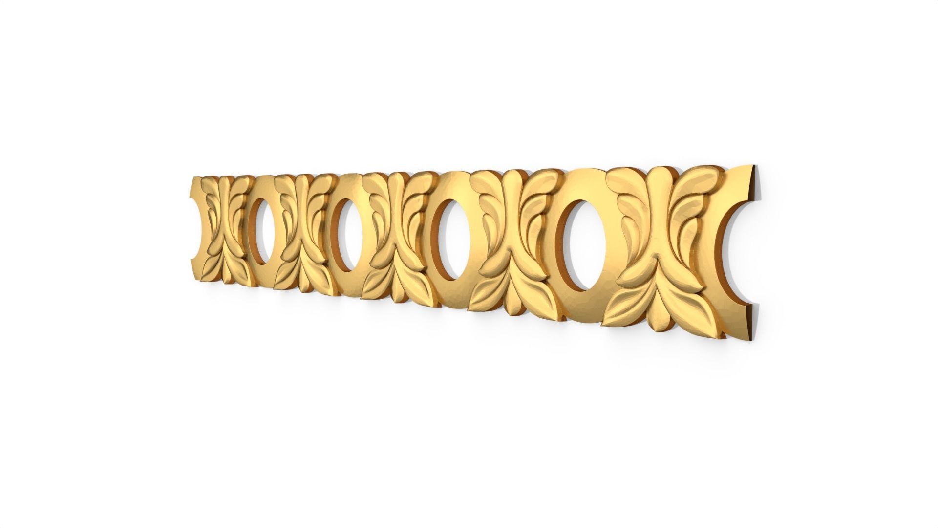 Classic decor ornament 87 3D model_2