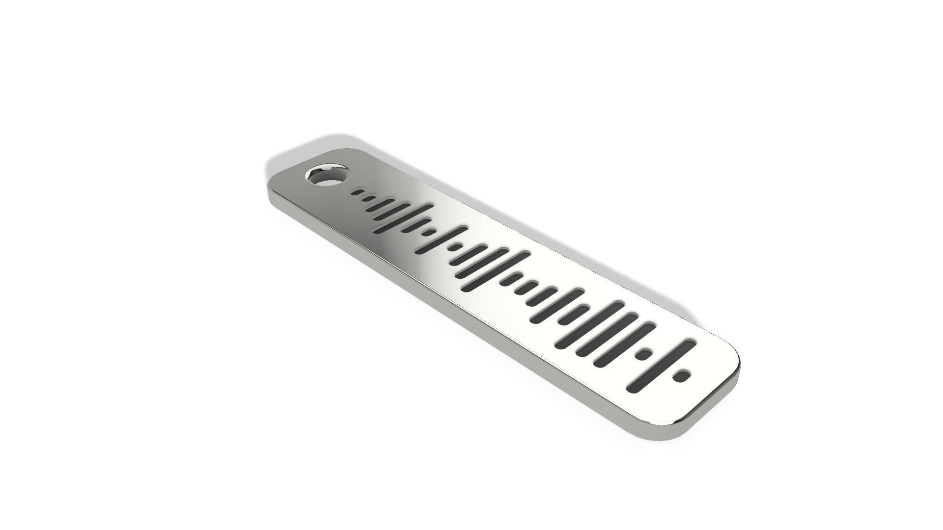 Dancing Queen By ABBA Spotify Code Keychain 3D print model_2