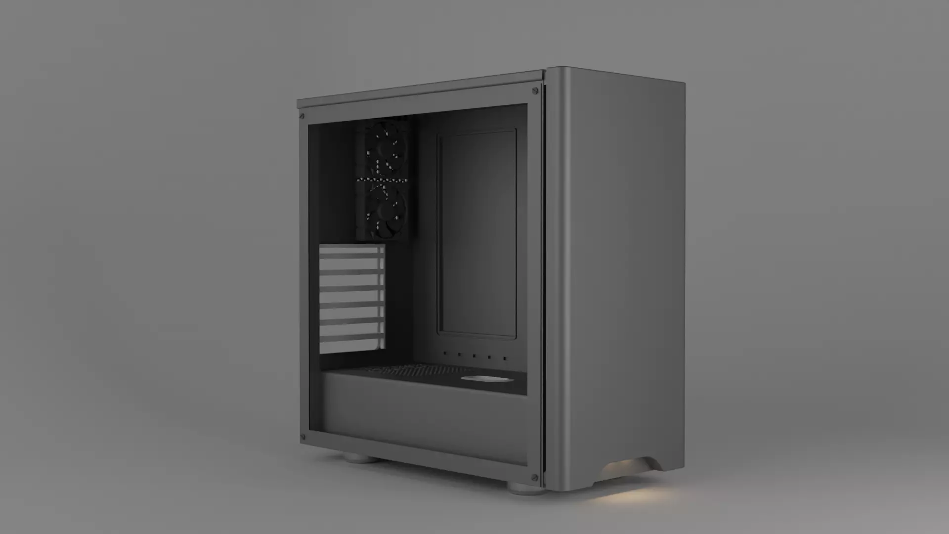 Corsair Gaming PC Case Free 3D model