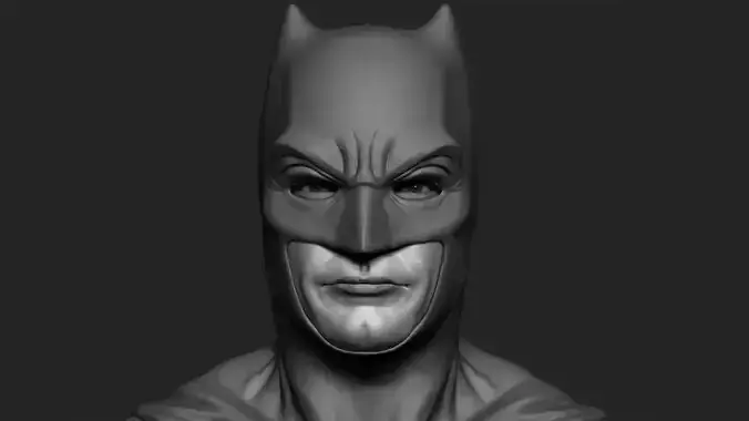 Batman chess head