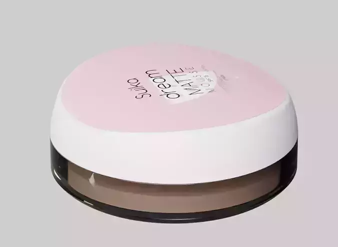 Foundation cosmetics case 3D model