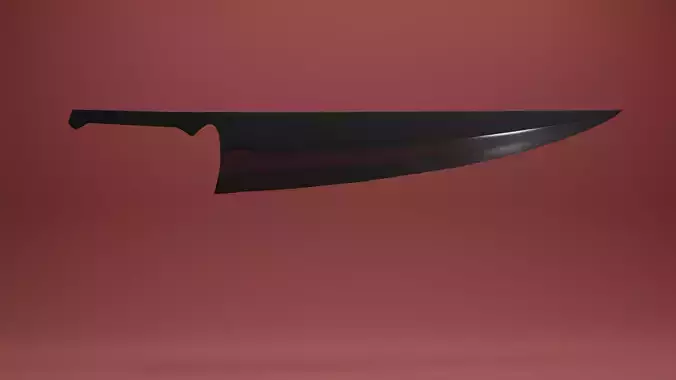 Sword of Ichigo Kurosaki from Bleach ONLY MODEL